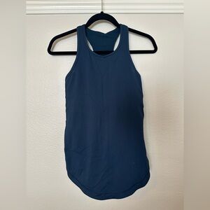 Lululemon Athletica Deep Blue Racerback Tank Top